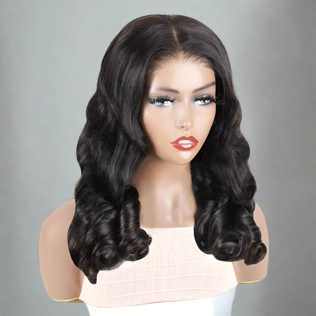 Body Wave Wig Wear And Go Wig Glueless 6x4 Lace Front Wig Pre Cut