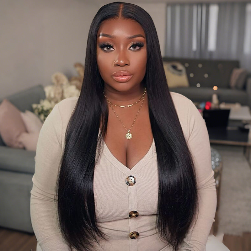 Bone Straight Glueless Wig