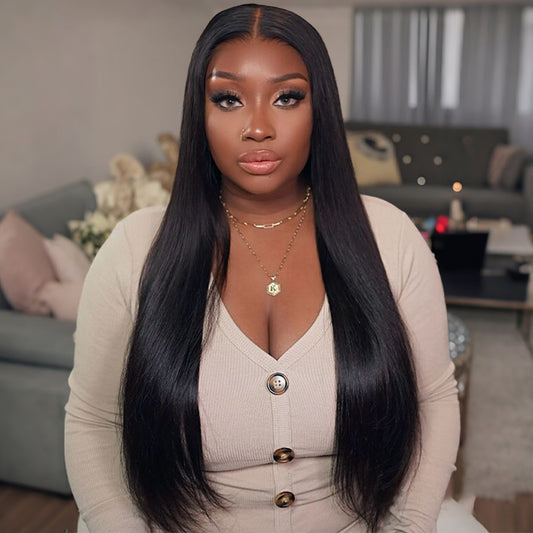 Bone Straight Glueless Wig