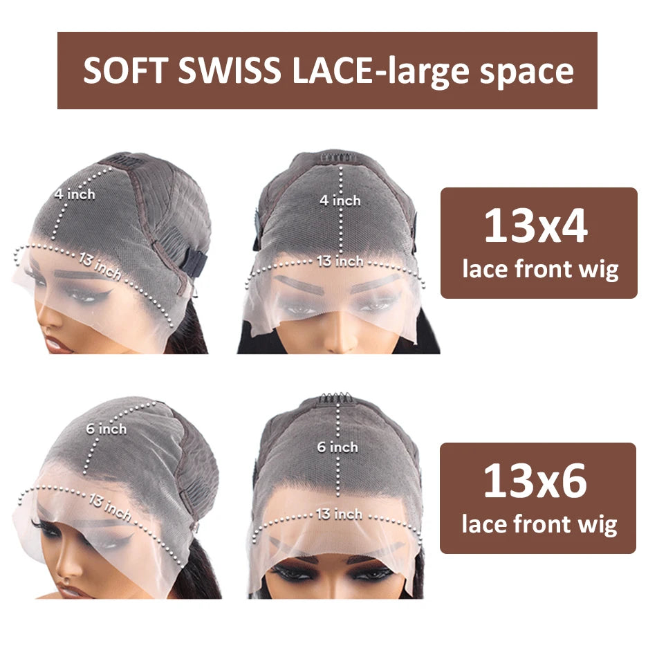 Curly Colored Highlight Wig Human Hair Deep Wave