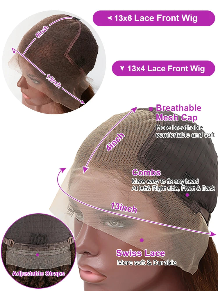 Chocolate Brown Deep Wave