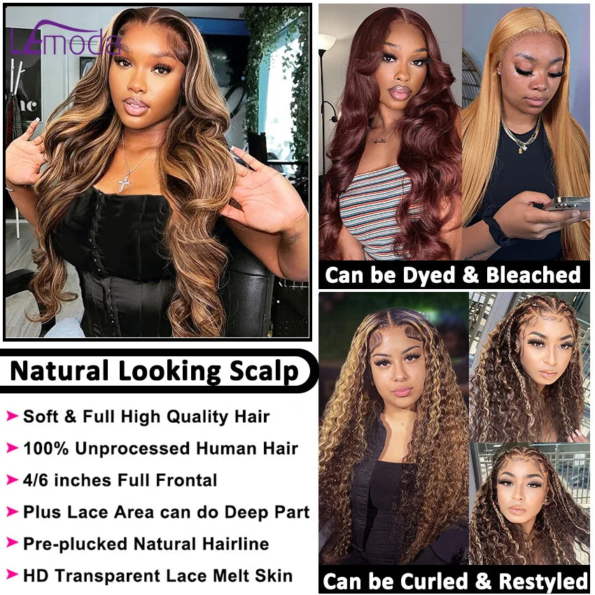 Elegant Ombre Body Wave Lace Wig™