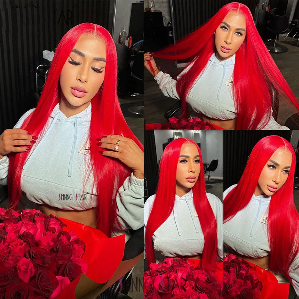 Scarlet Flame Lace Front Wig