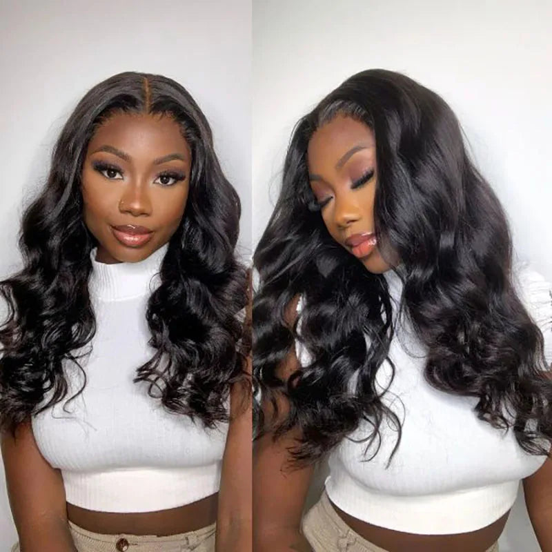 Body Wave Wig Wear And Go Wig Glueless 6x4 Lace Front Wig Pre Cut