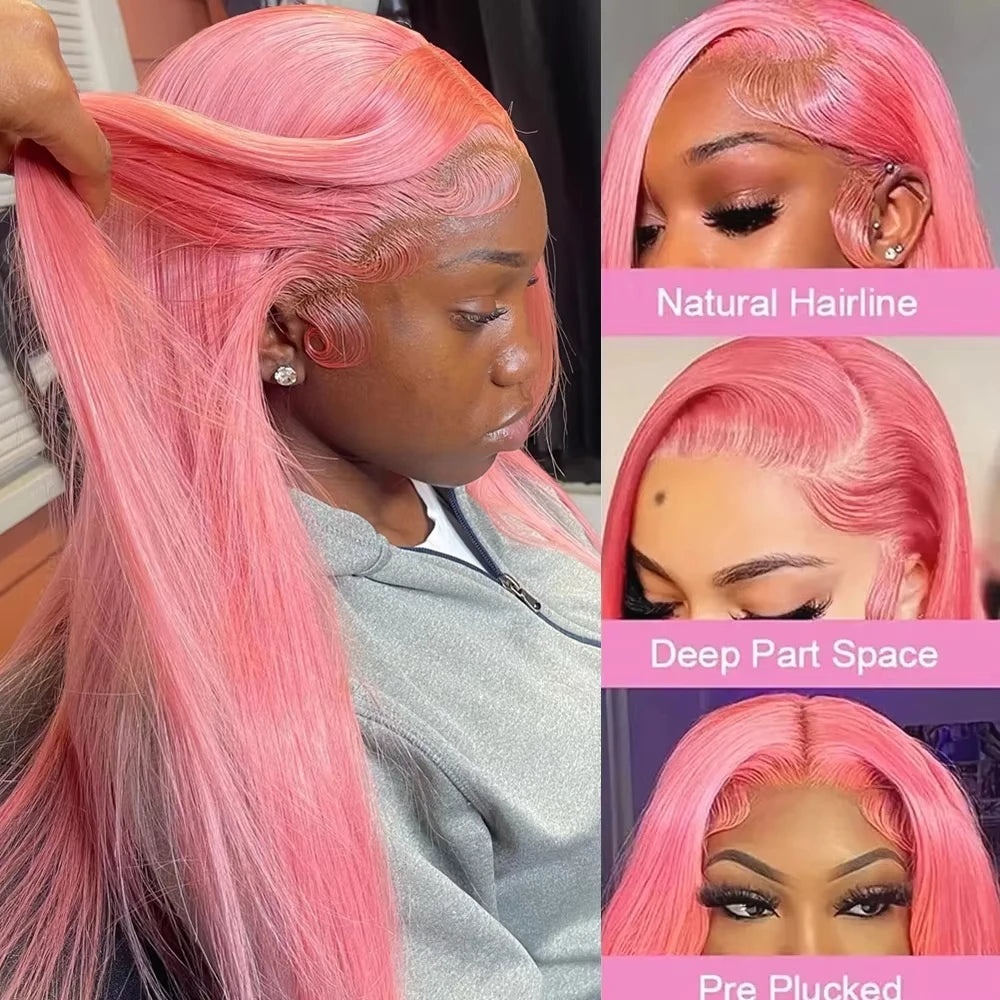 Rose Quartz Lace Front Wig