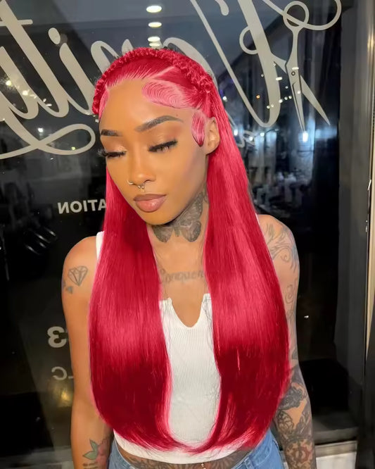 Scarlet Flame Lace Front Wig