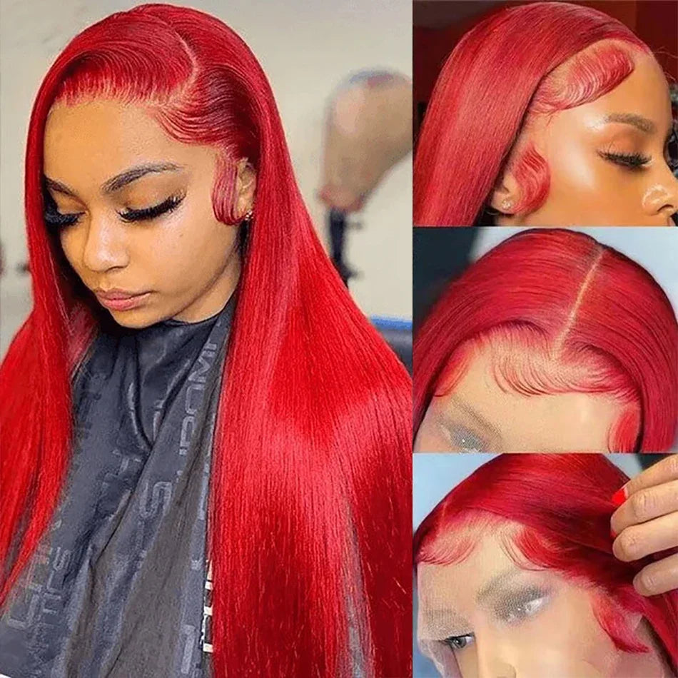 Scarlet Flame Lace Front Wig