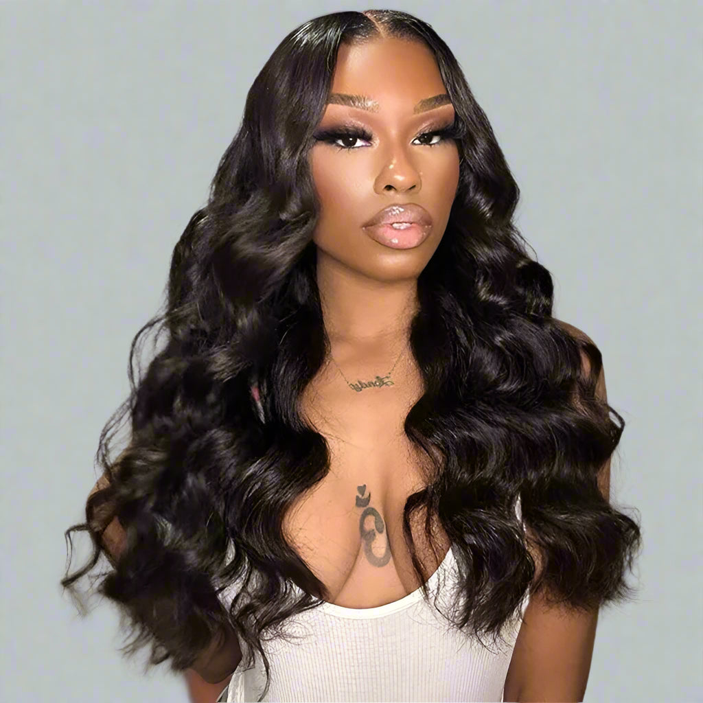 Body Wave Wig Wear And Go Wig Glueless 6x4 Lace Front Wig Pre Cut